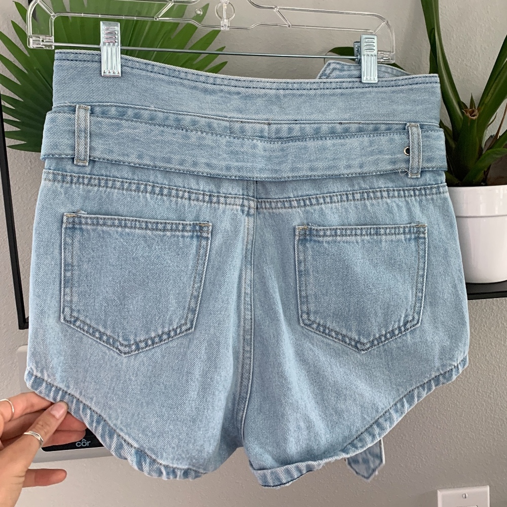 Paper bag shorts